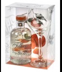 Filliers Tangerine Gin Geschenk 50cl + glas