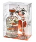 Filliers Tangerine Gin geschenk 0.5 ltr + glas